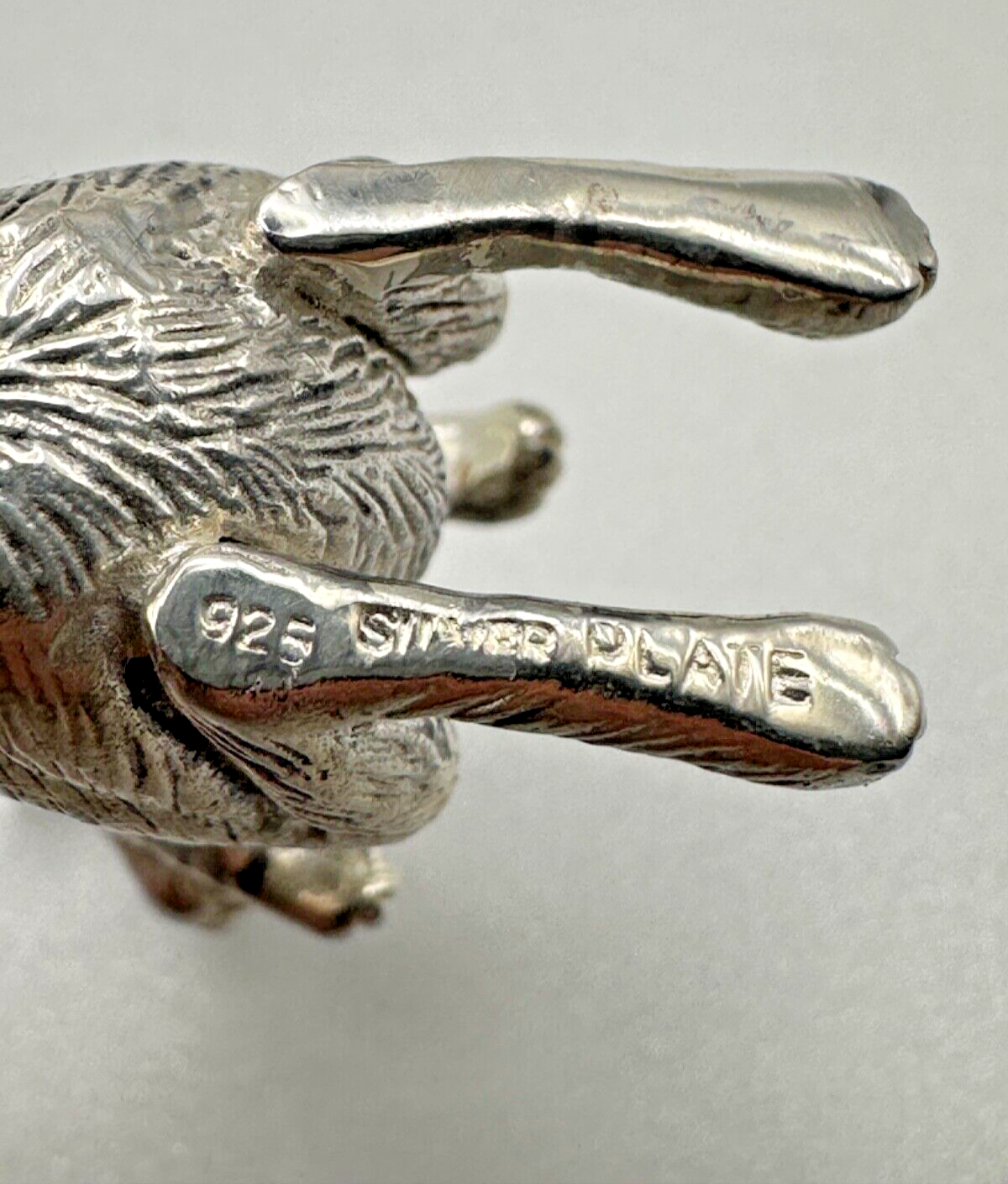 Antique Silver Plated Kangaroo Pin Cushion
