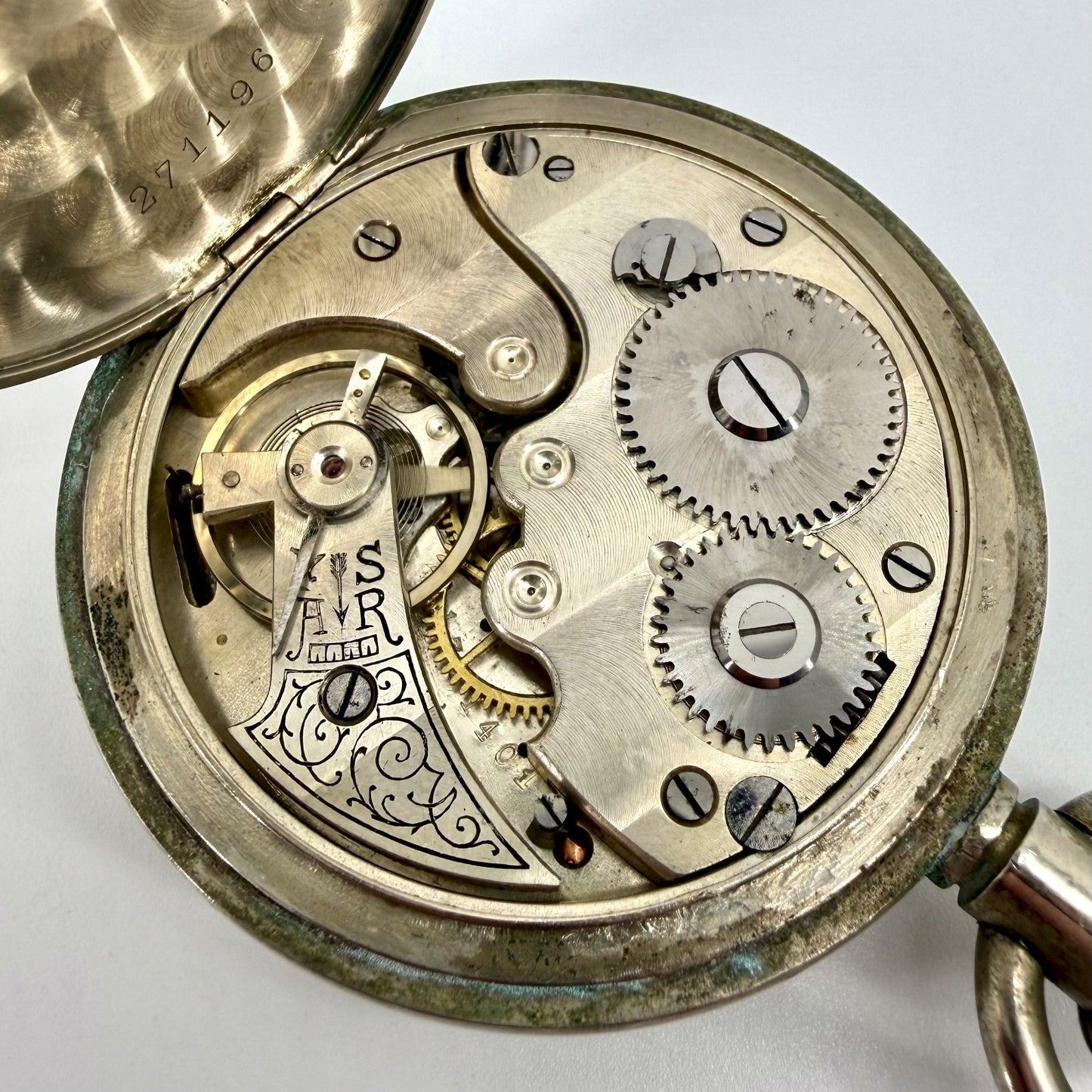 Antique Mechanical Stopwatch – c. Early 20th Century - Working