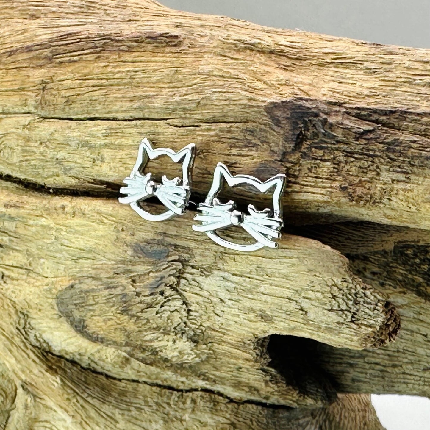 925 Sterling Silver Stud Earrings - Various Designs