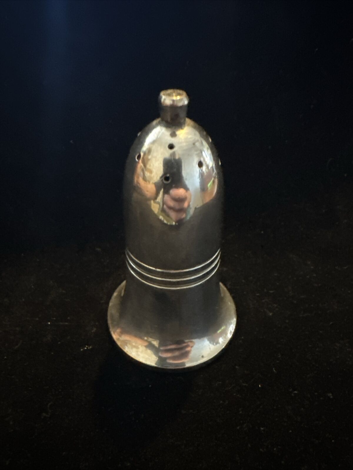 Antique Silver Plated Pepper Pot