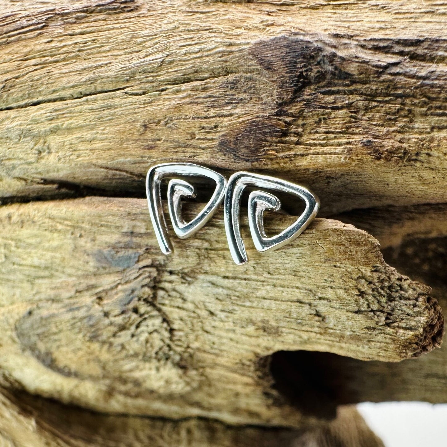925 Sterling Silver Stud Earrings - Various Designs