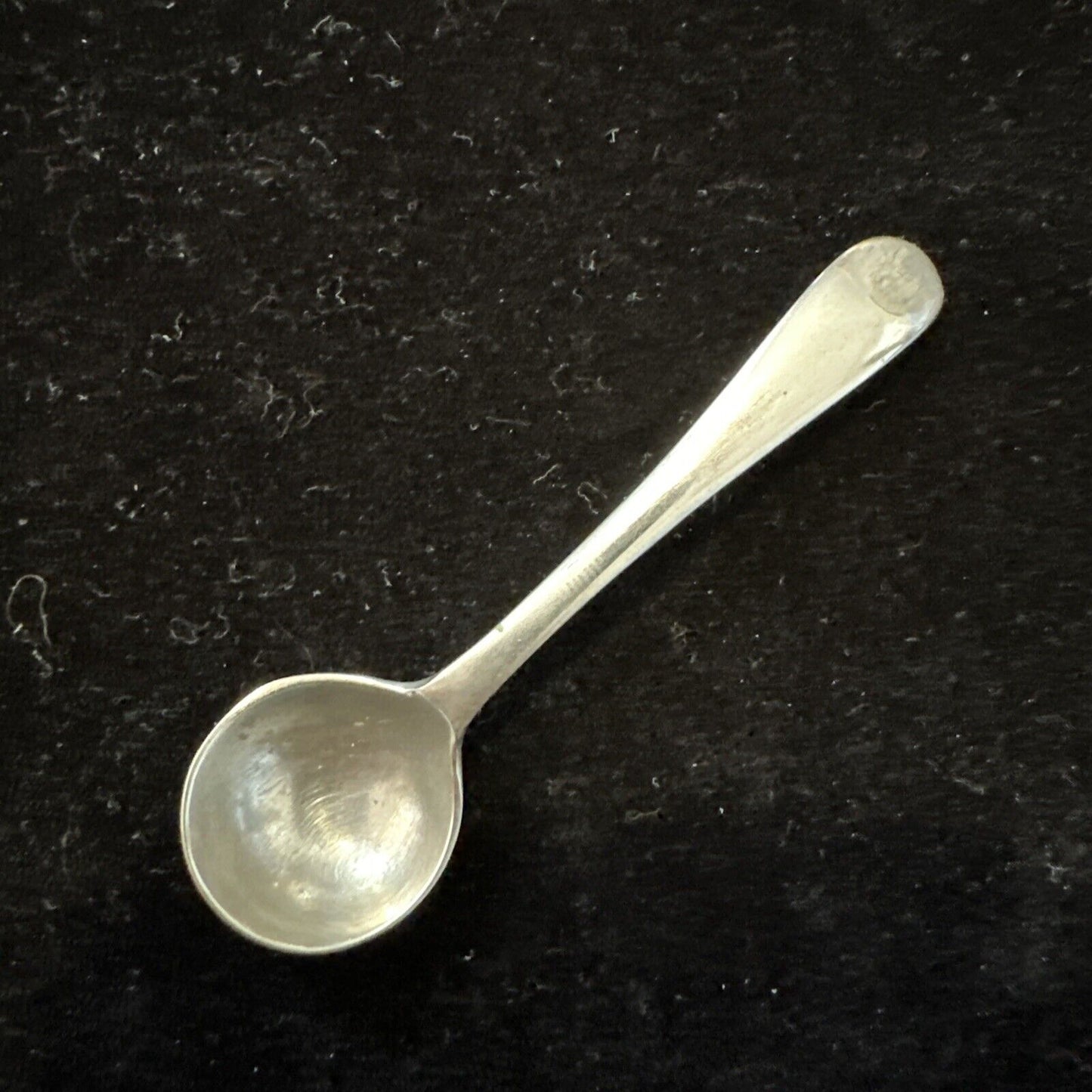 Antique Silver Plate Salt Spoon
