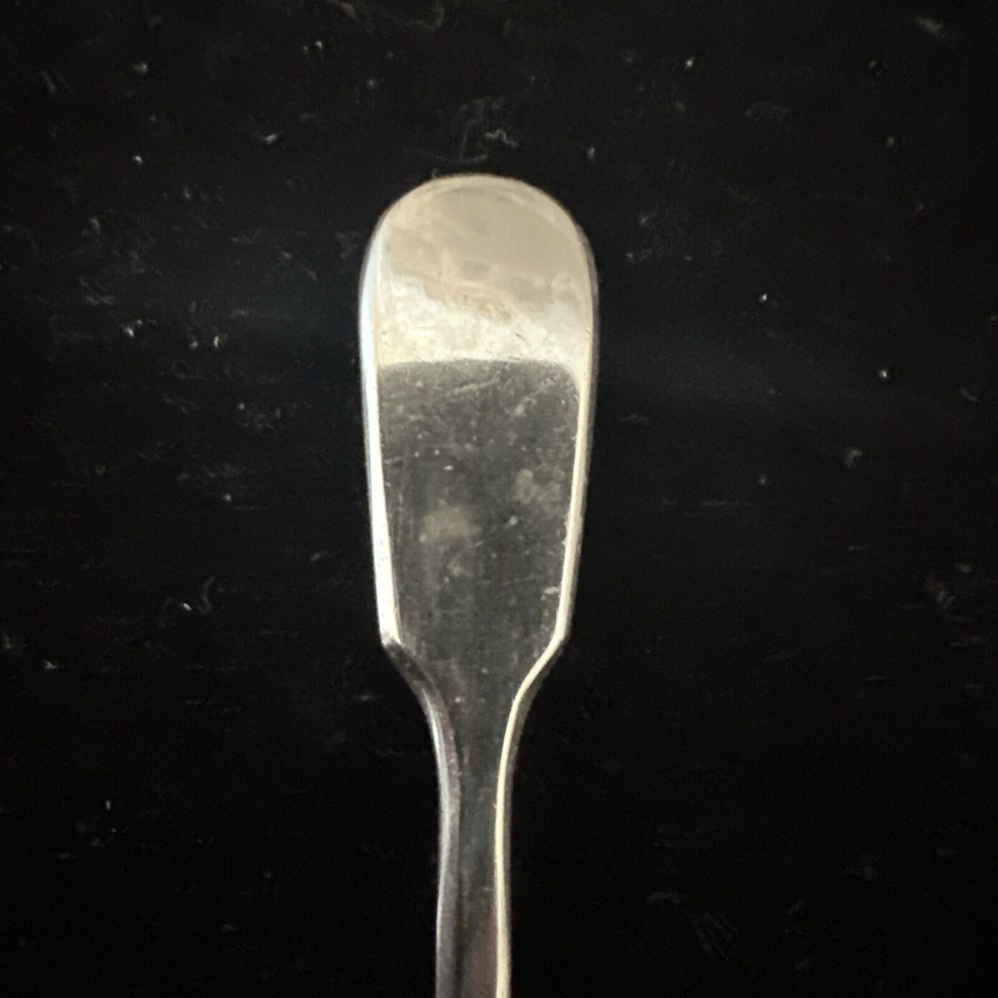 Antique Silver Plate Salt Spoon