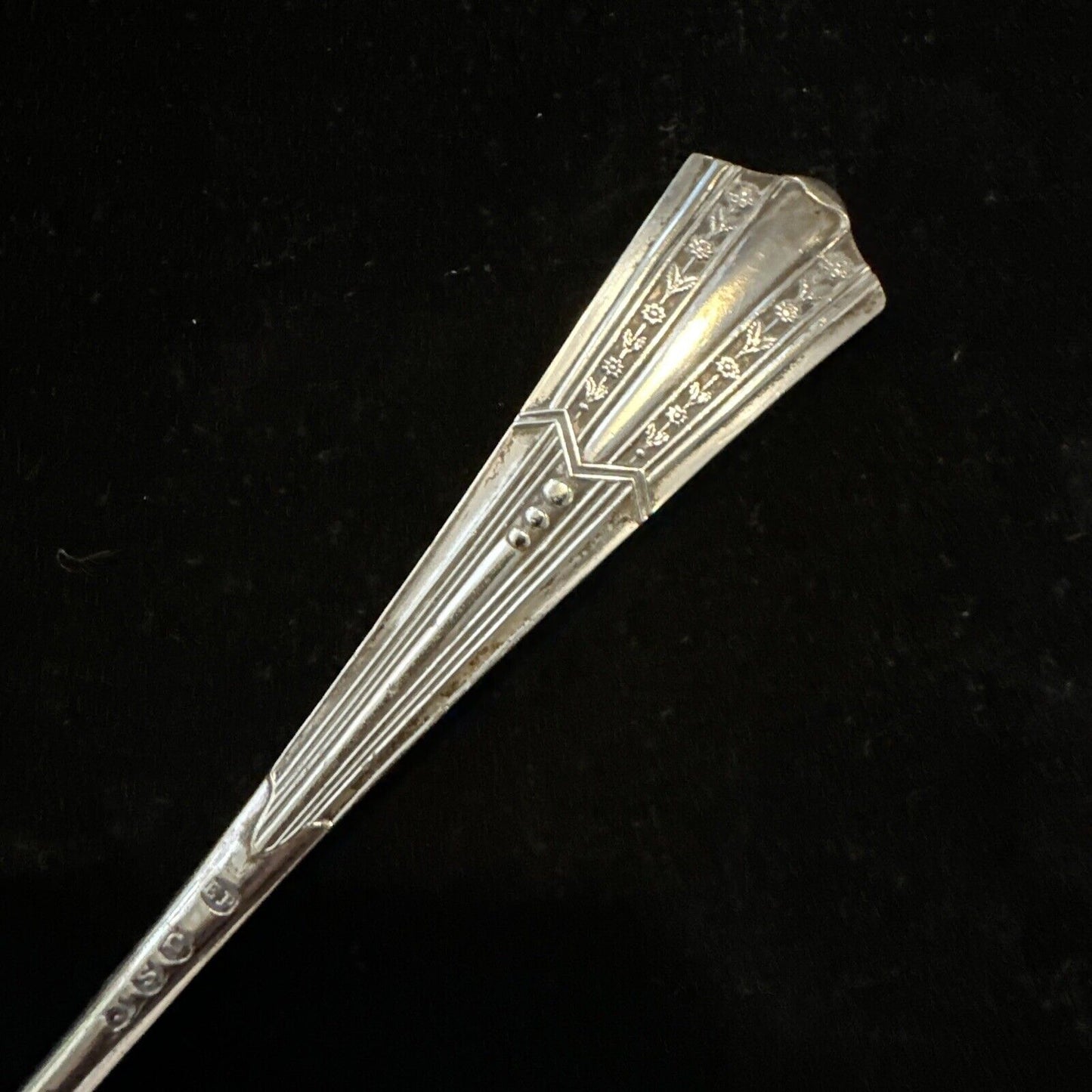 Antique Silver Plate Serving Spoon - James Dixon & Sons