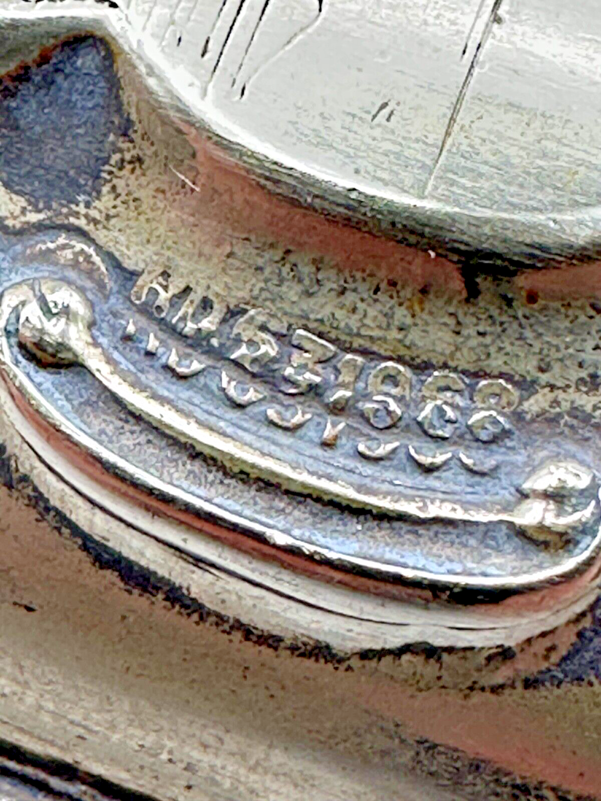 Antique "F.D.L" Silver Plated EPNS Ladies Purse