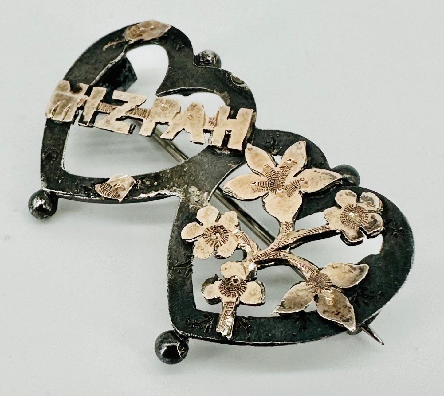 Antique Silver Mizpah Brooch – Birmingham 1922, Richard John Wakefield