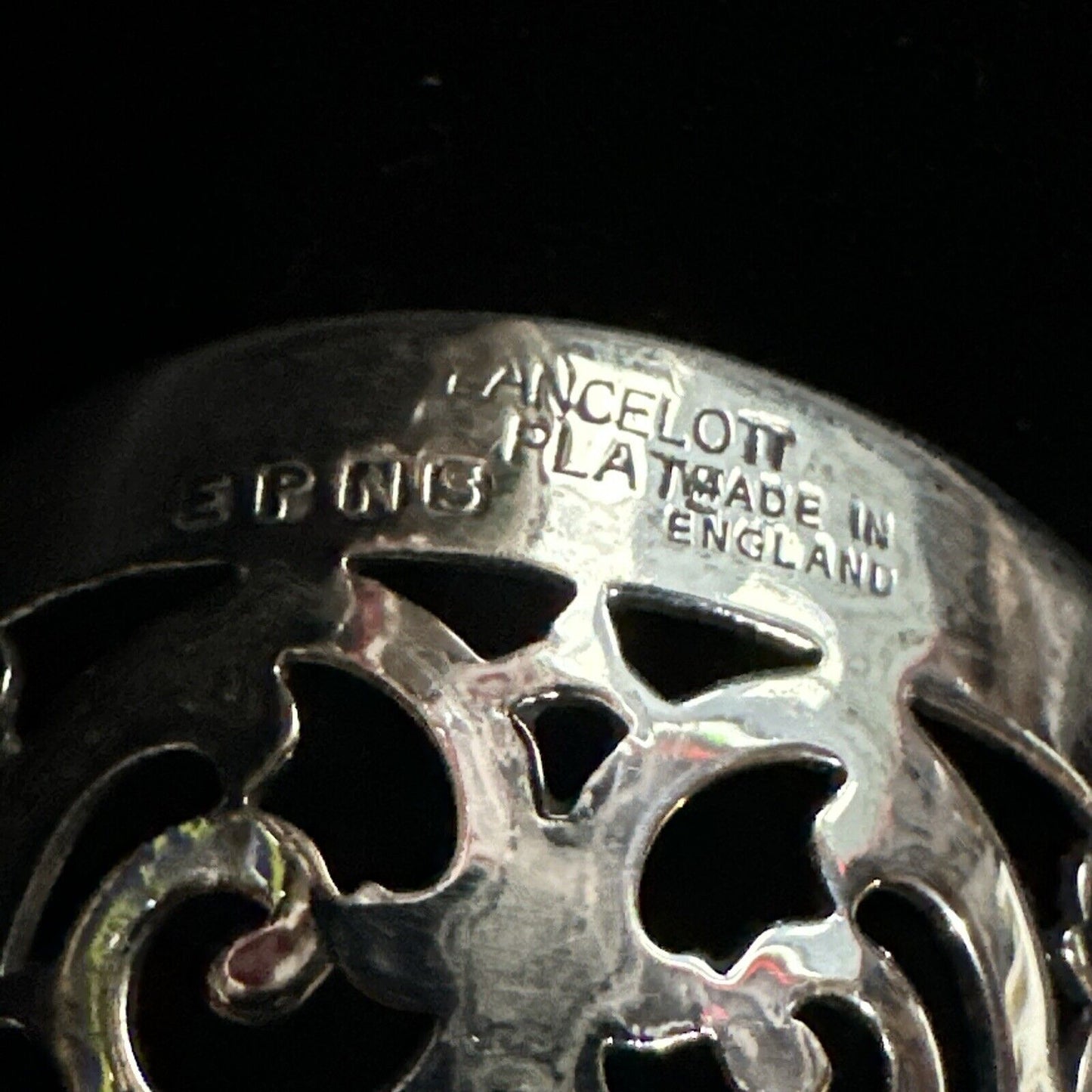 Antique Silver Plate Bon Bon Dish - Lancelott Plate
