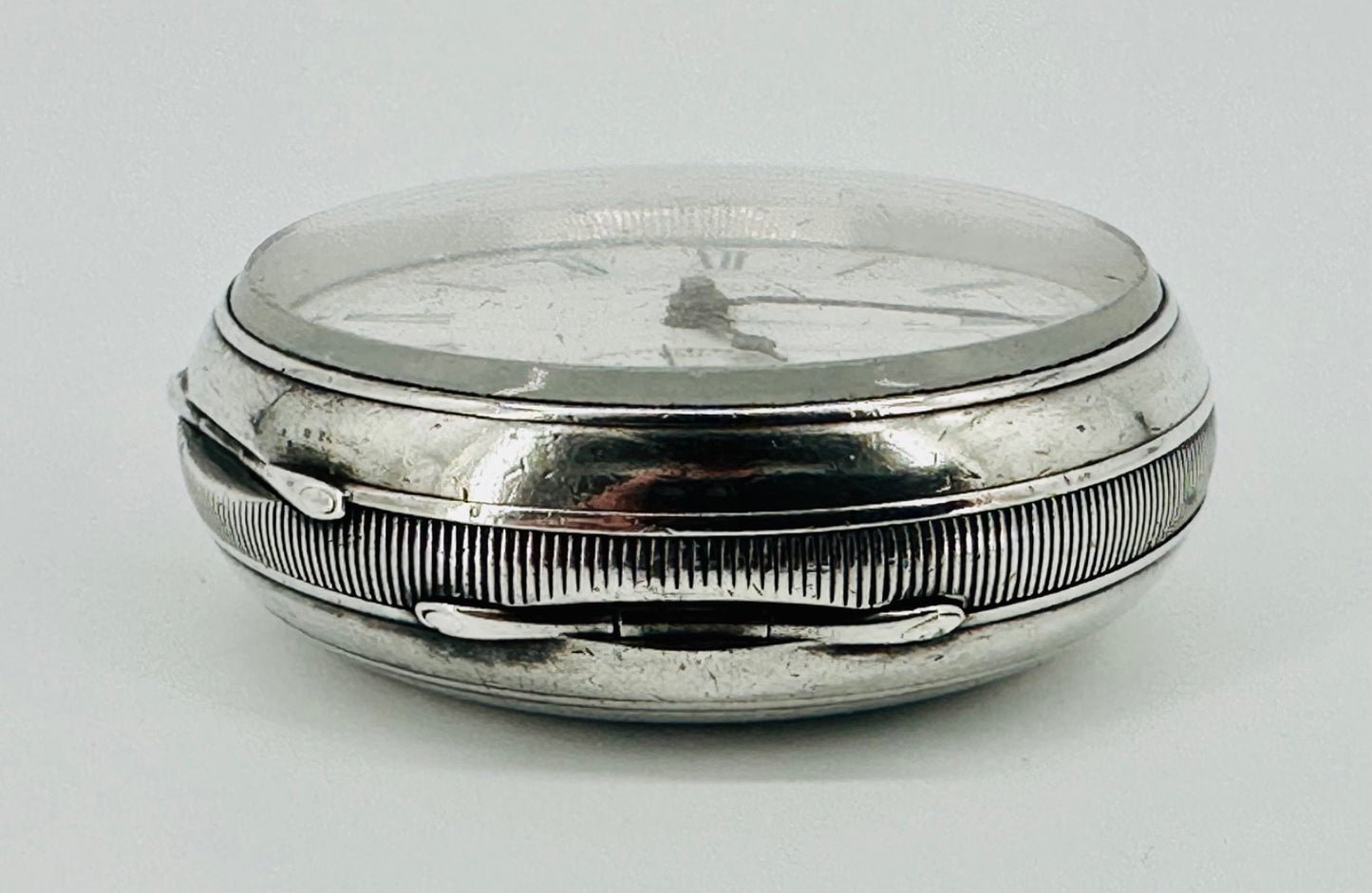 Antique AWW Co. Silver Cased Pocket Watch – Birmingham 1900 - Working
