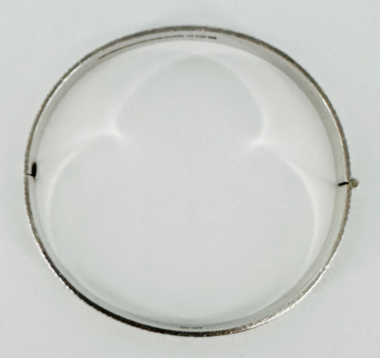 Vintage Sterling Silver Hinged Bangle – Birmingham 1975 Bracelon Ltd