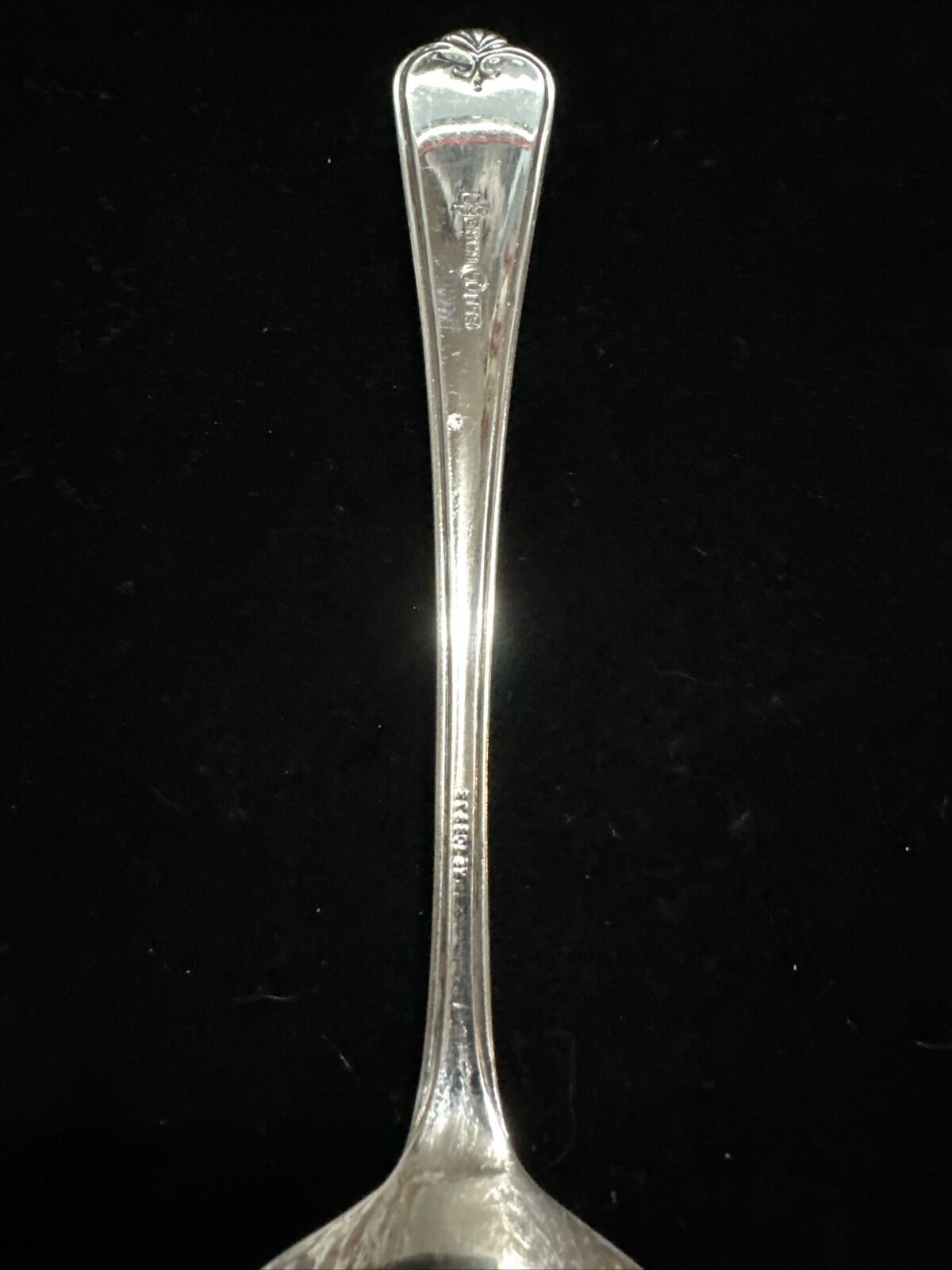 Antique Silver Plate Serving Spoon - Ell Ware - EPNS