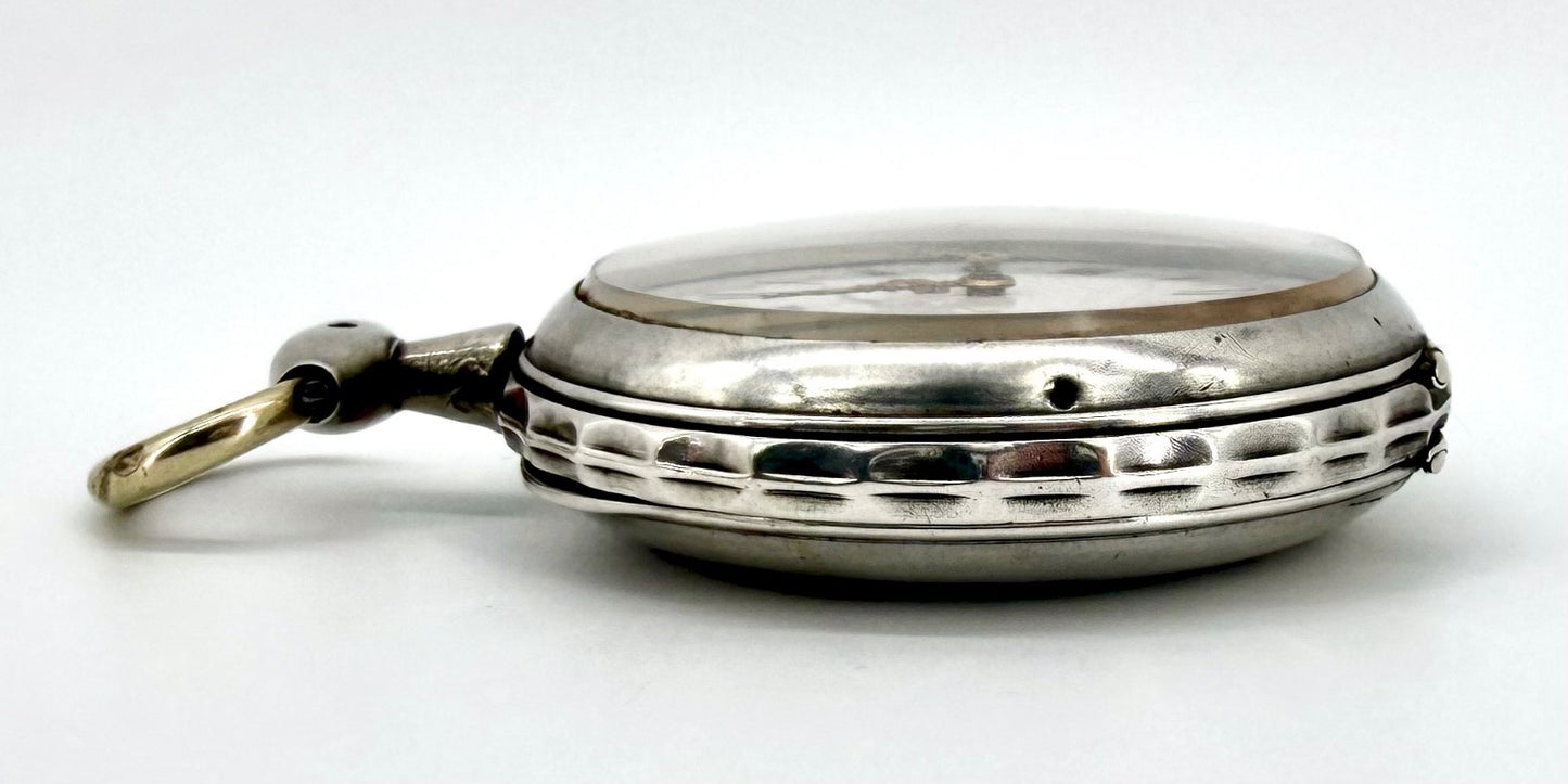 Antique French Silver Pocket Watch – Société Anonyme d’Horlogerie de Besançon