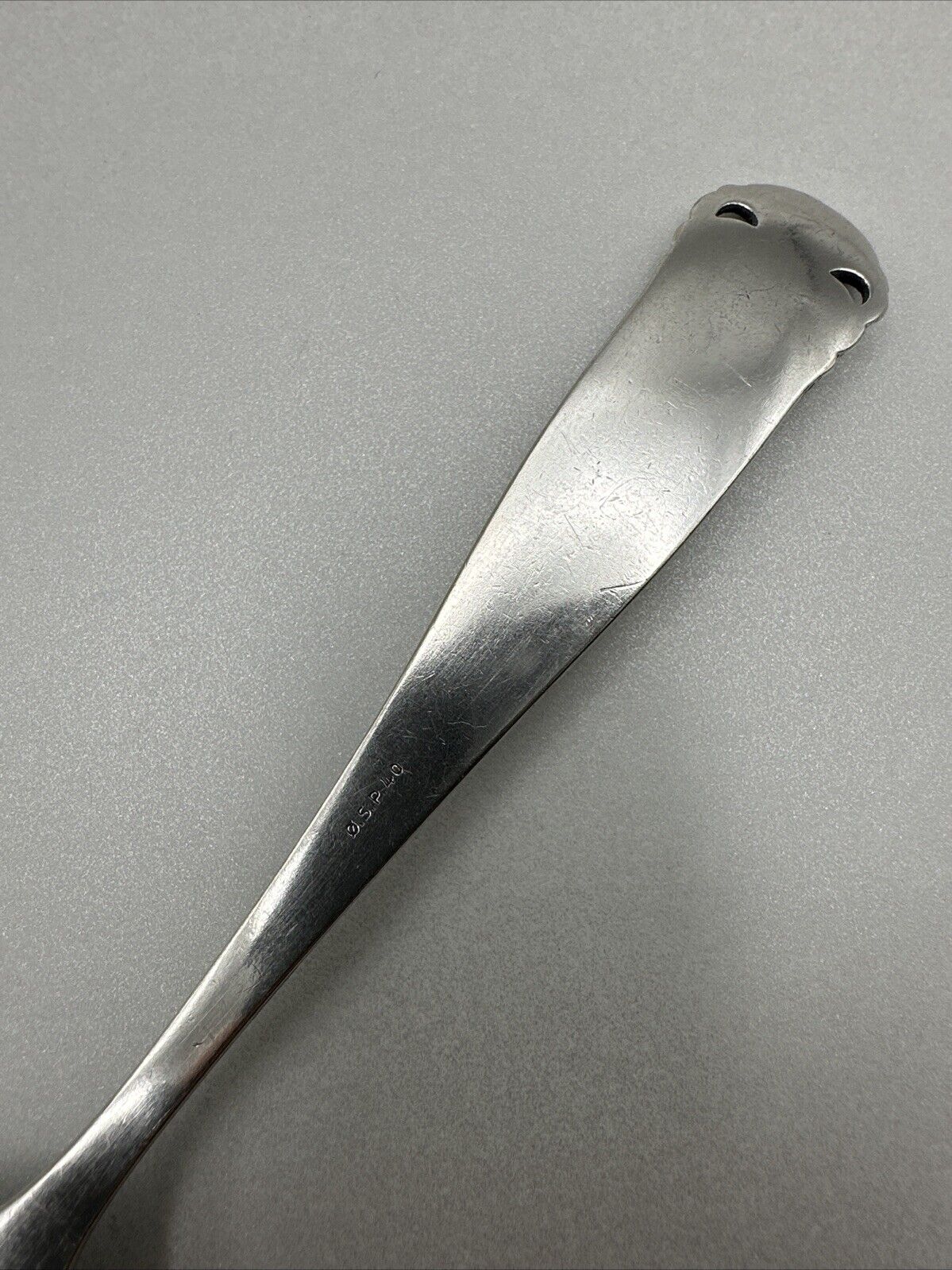 Antique Silver Plated Spoon