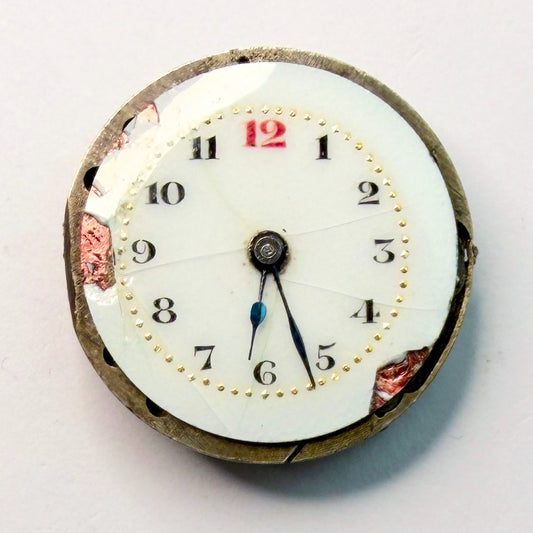 22mm Swiss Watch Movement – Damaged Balance, For Spares or Repair - image 2