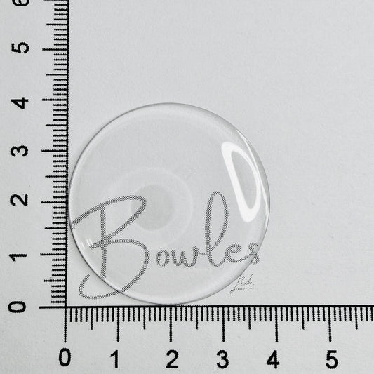 Antique Pocket Watch Crystal – 38.9 mm – Bullseye High Dome – Mineral Glass