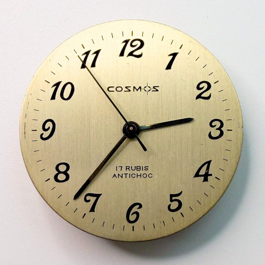 Poljot 2609.H Manual Watch Movement, COSMOS Dial, 27mm – For Spares or Repair - image 2