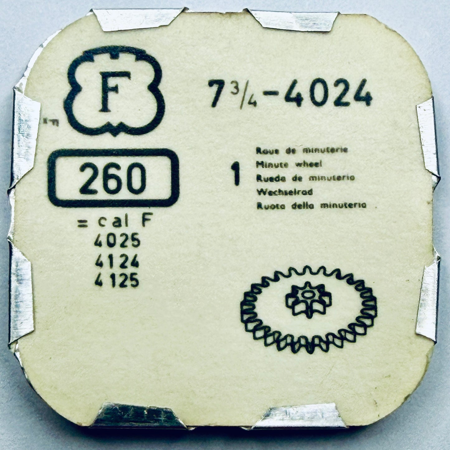 Felsa 4024 – Minute Wheel - 260
