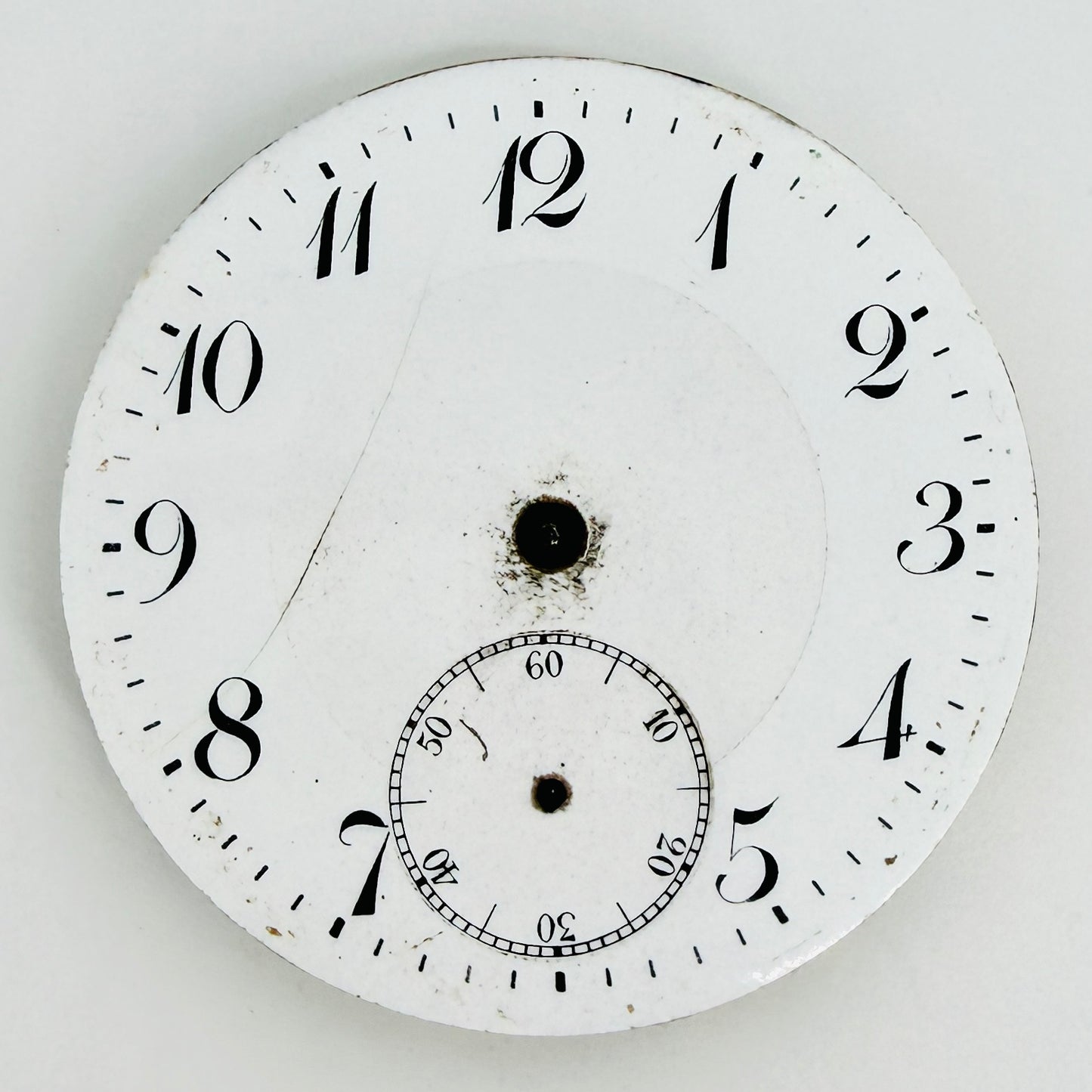 Antique Swiss Pocket Watch Movement - 43mm – Spares or Repair