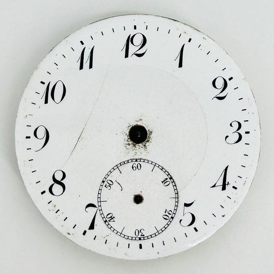 Antique Swiss Pocket Watch Movement - 43mm – Spares or Repair