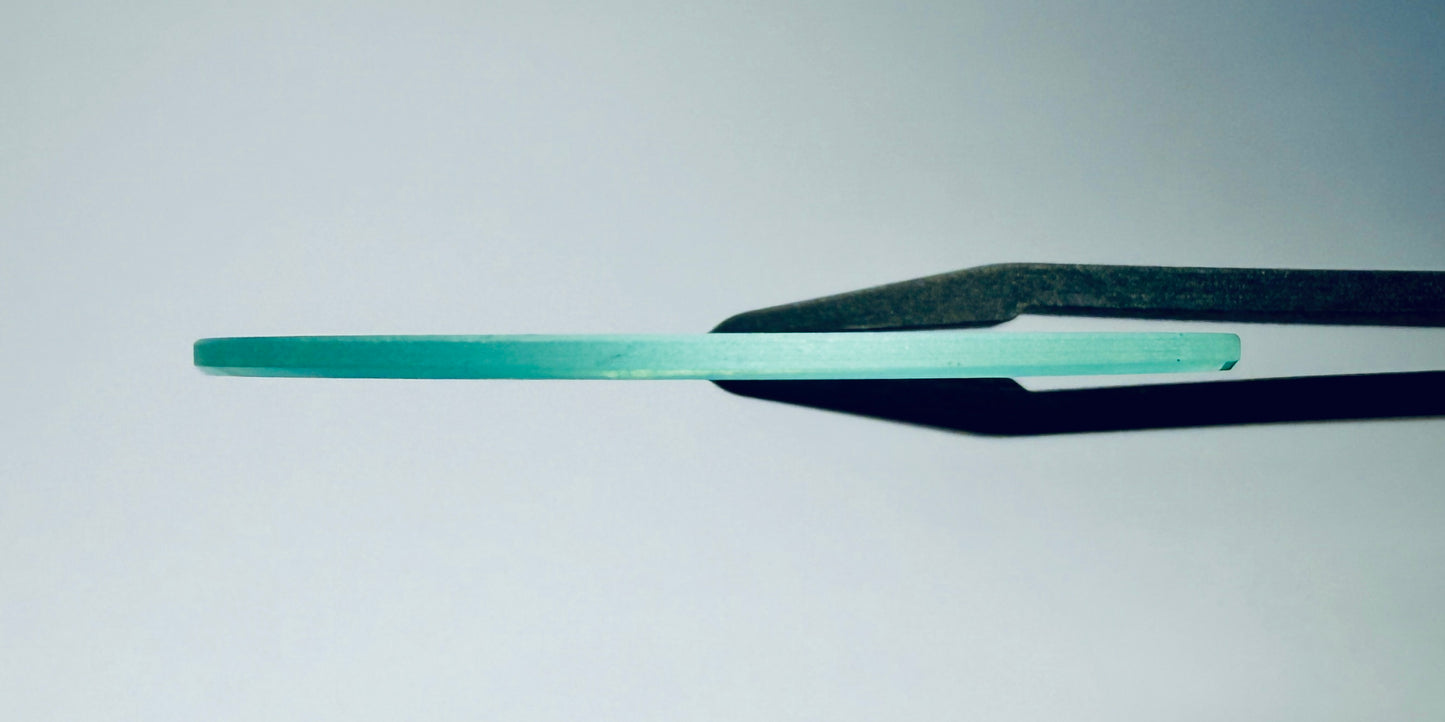 Round - Flat - 1.5mm Thick - Mineral Glass Watch Crystals - Brand New