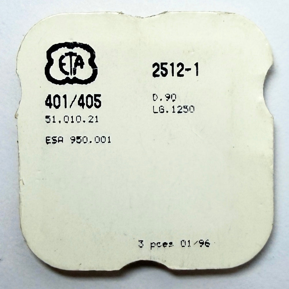 ETA 2512-1 - Winding Stem - 401 / 405 (51.010.21)