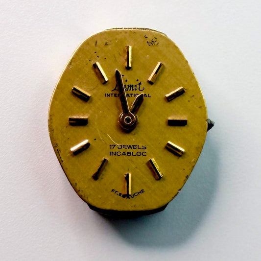 Limit International FE 163 Watch Movement – 17 Jewels, 18.1 x 16 mm, For Repair - image 2