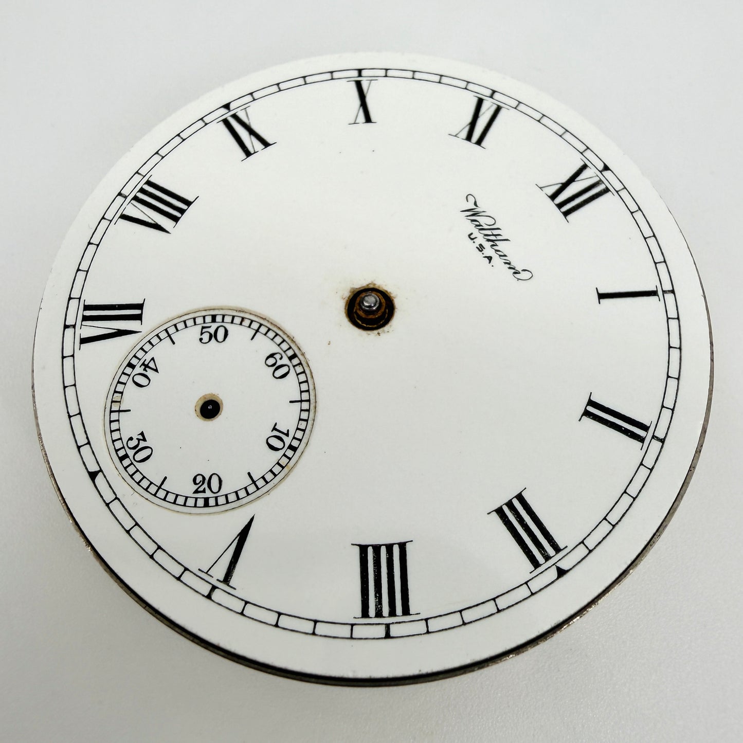Antique Waltham P.S. Bartlett Pocket Watch Movement 16s c.1919 Spares or Repair
