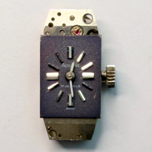 FHF 59-21 Watch Movement for Accurist – 21.4 x 9mm, 17 Jewels, Working - image 2