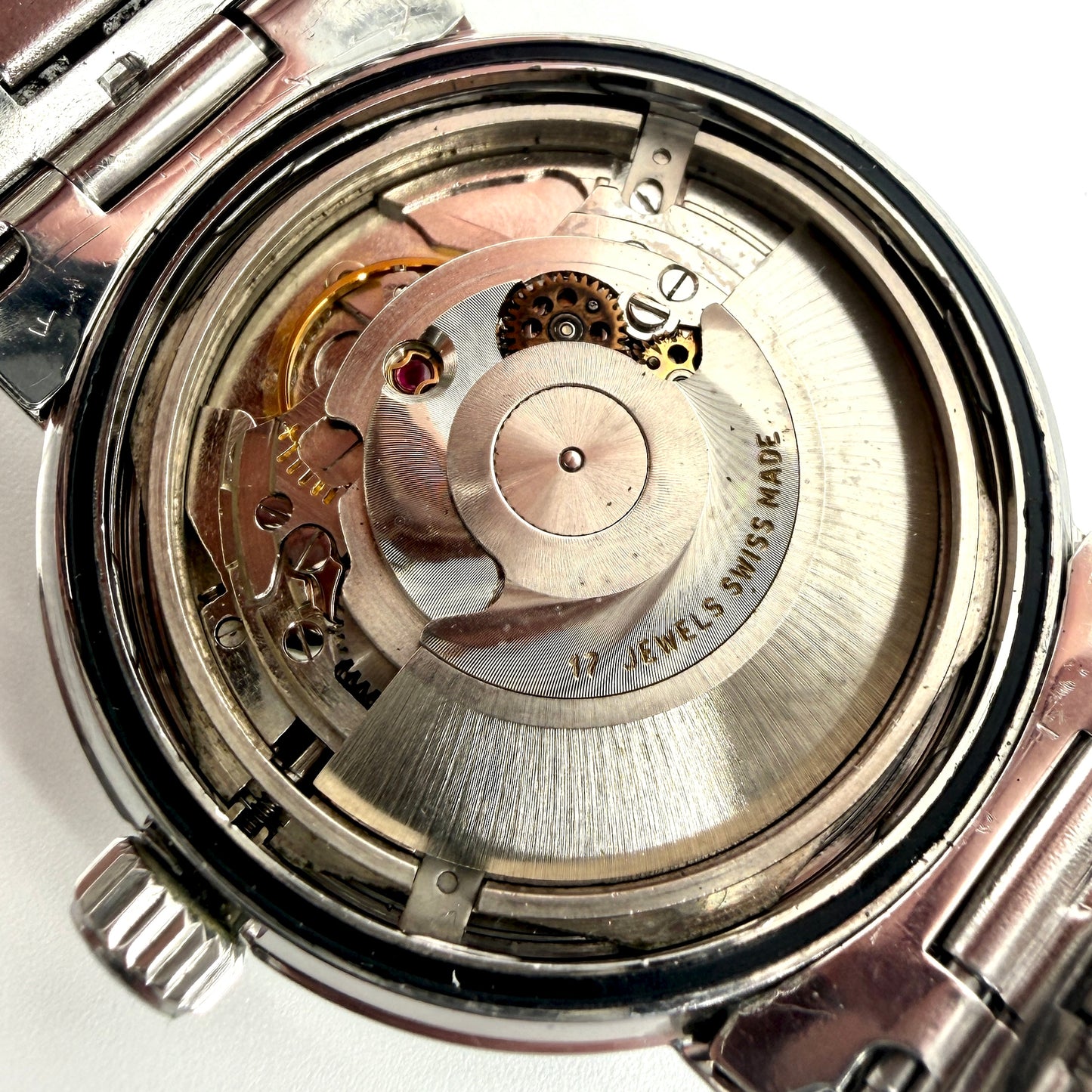 Vintage Watches of Switzerland Automatic “Seafarer” Swiss Watch – c.1960s