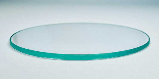 Round - Flat - 1.5mm Thick - Mineral Glass Watch Crystals - Brand New