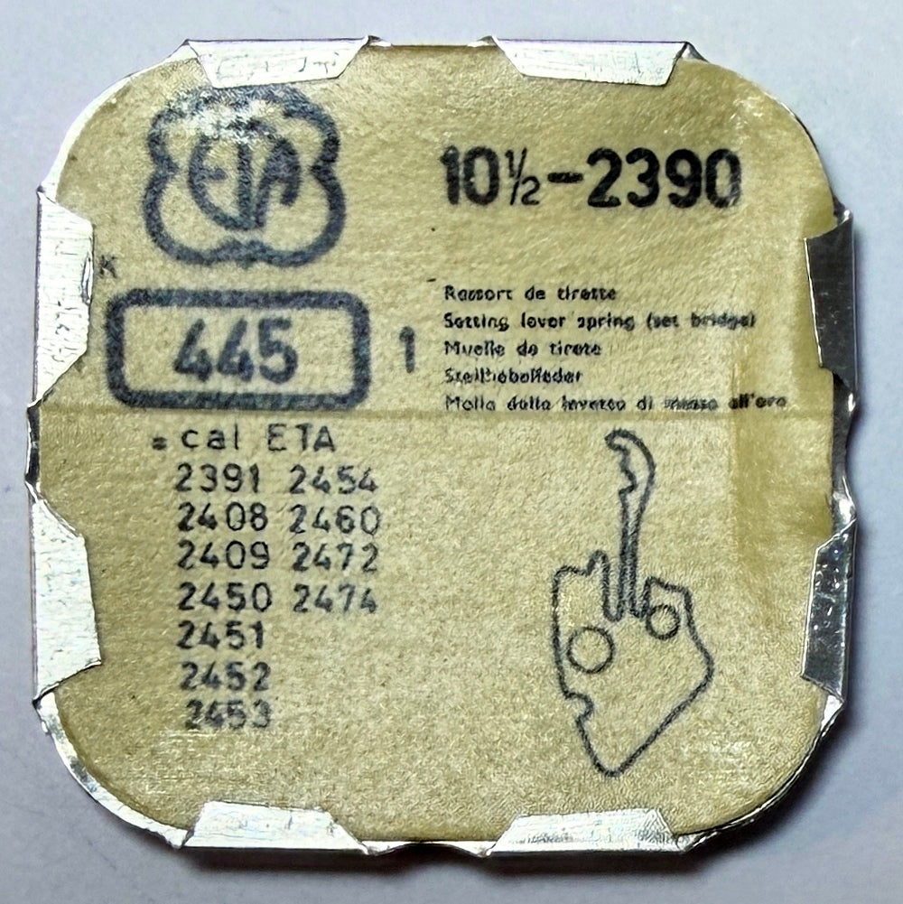 ETA 2390 - Setting Lever Spring - 445