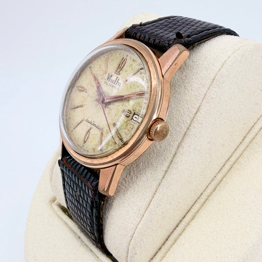 Vintage MuDu Doublematic Automatic Wristwatch – Felsa 4002 – Working