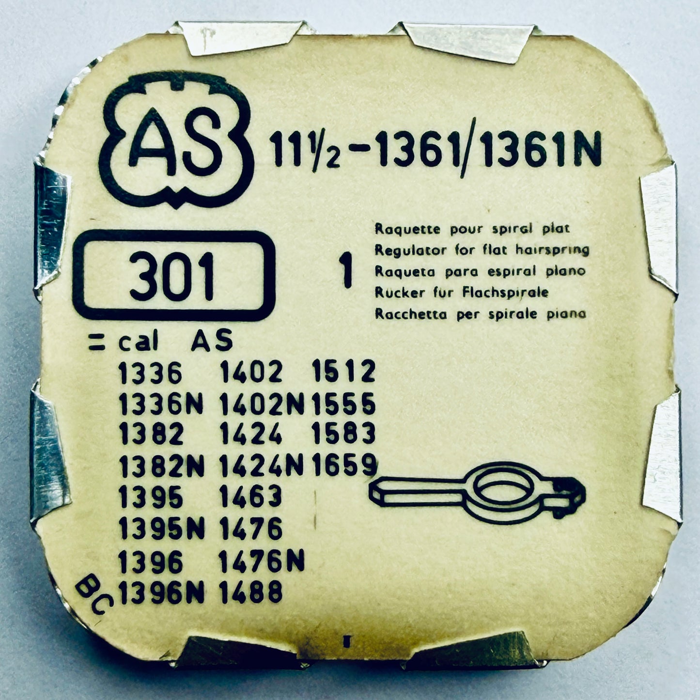 AS 1361 / 1361N – Regulator - 301