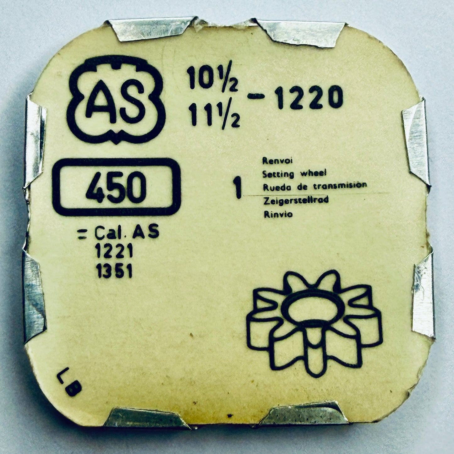 AS 1220 – Setting Wheel - 450
