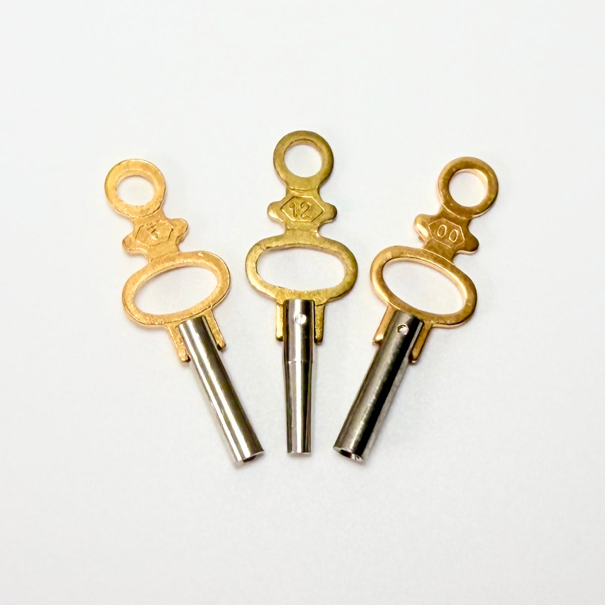 Traditional Pocket Watch Key – Various Sizes (Sold Individually) - Brand New