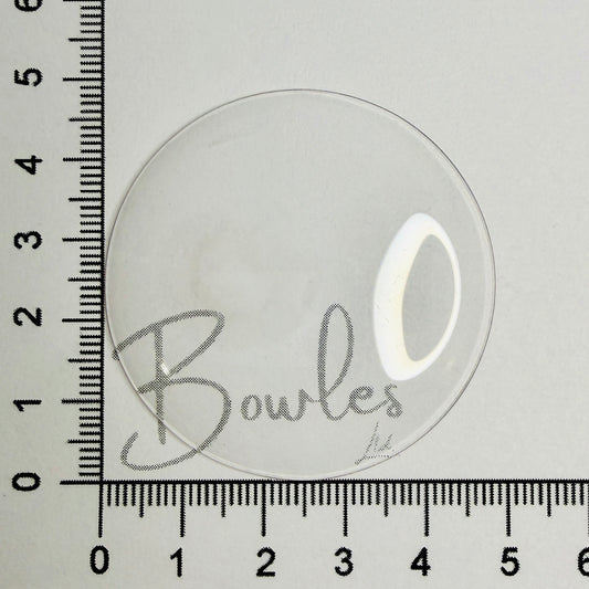 Antique Pocket Watch Crystal – 48.2 mm – Round High Dome – Mineral Glass