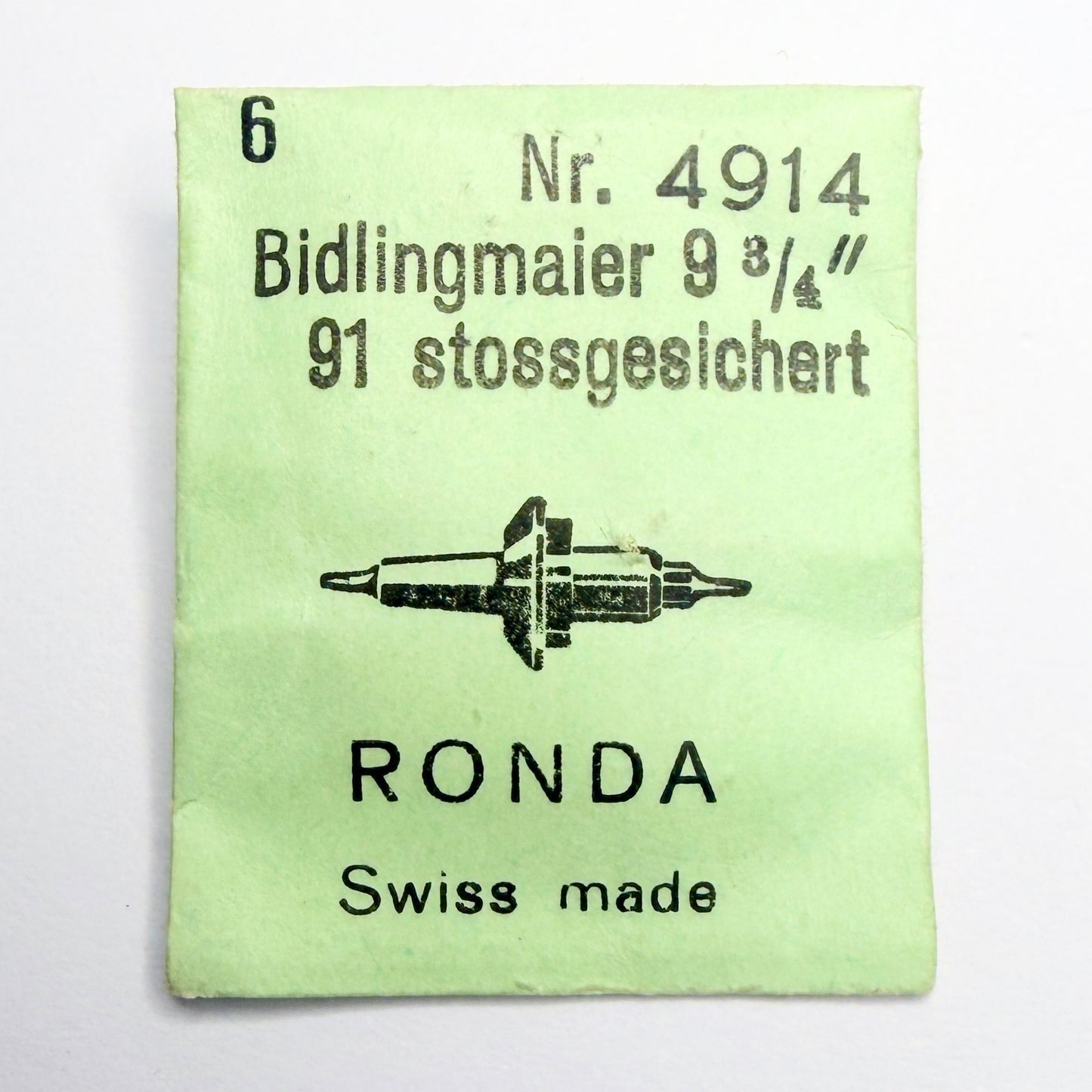 Bifora Bidlingmaier 91 / 910 - Balance Staff - Ronda No.4914
