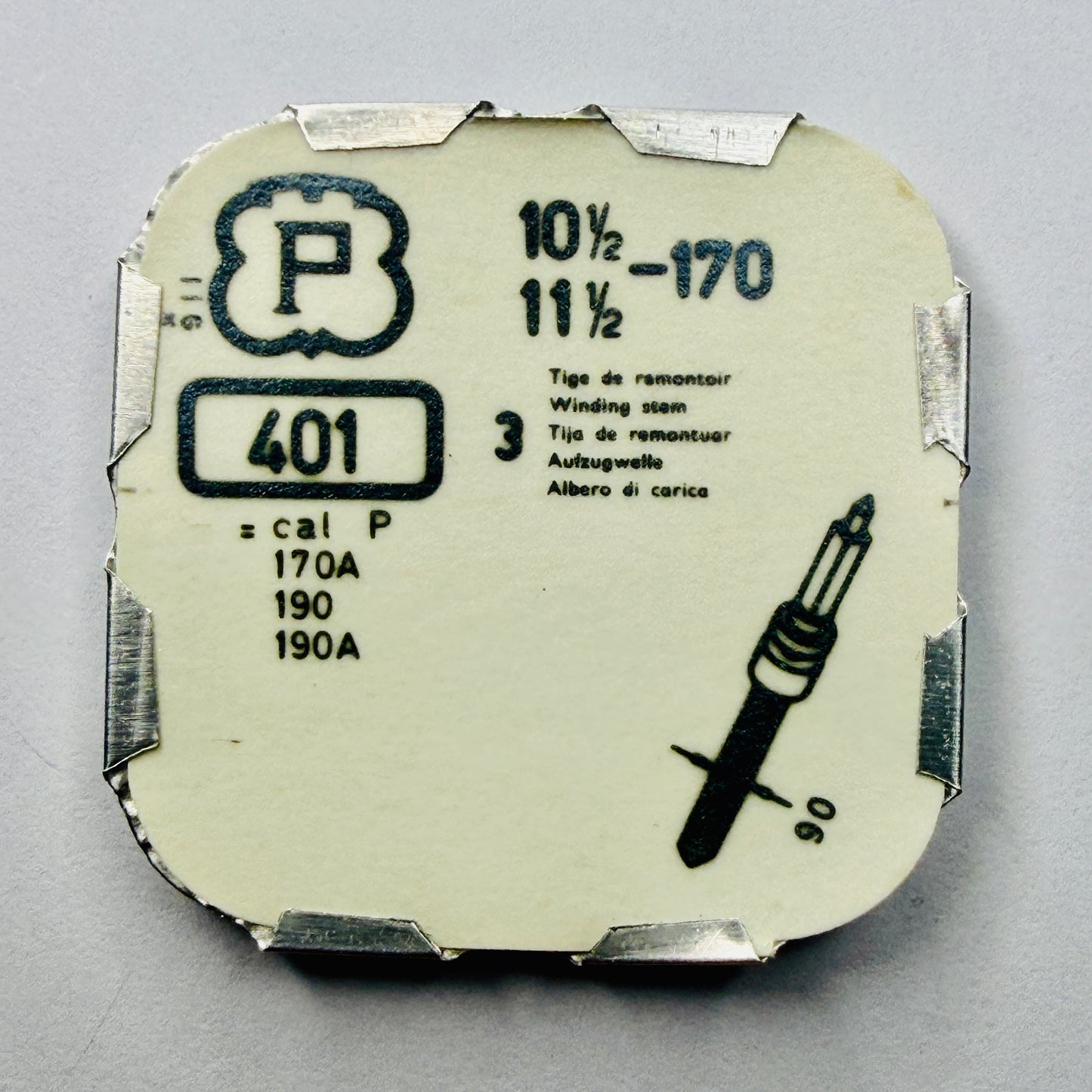 Peseux 170 – Winding Stem - Tap 90 (401)