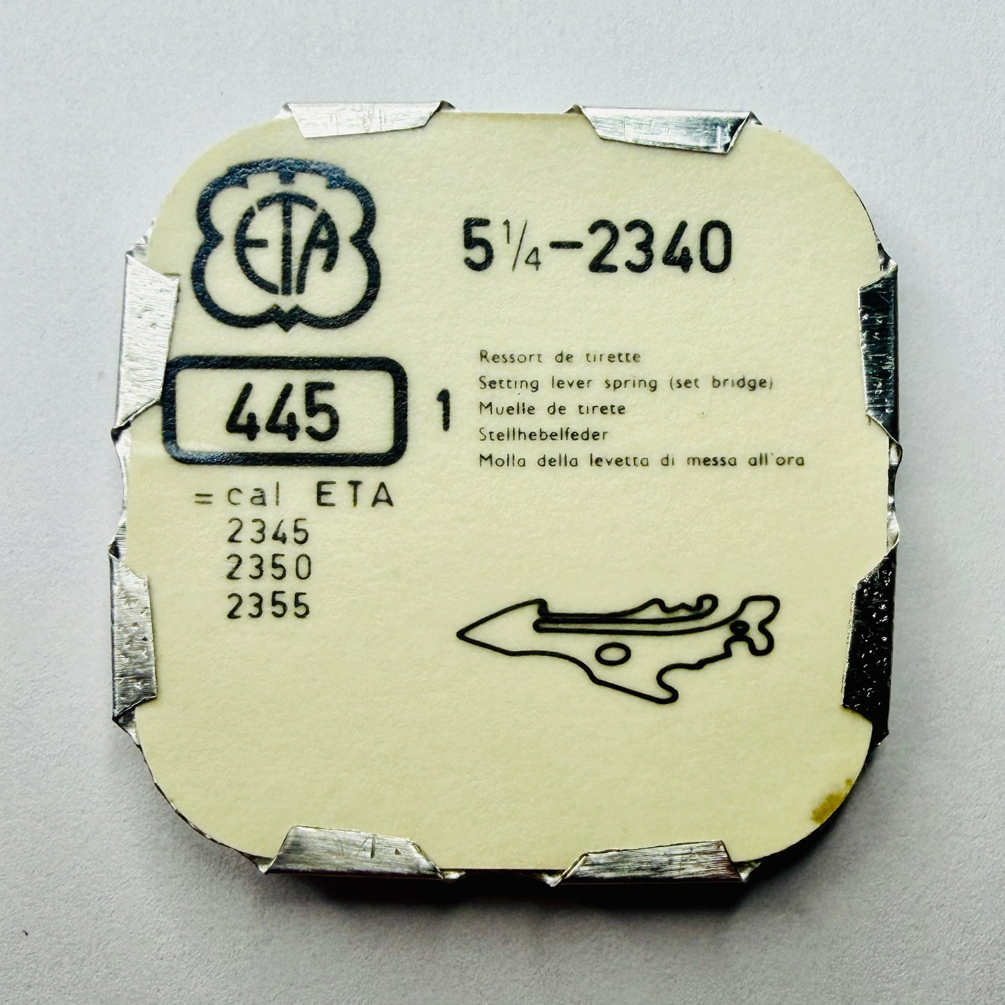 ETA 2340 – Setting Lever Spring (445)