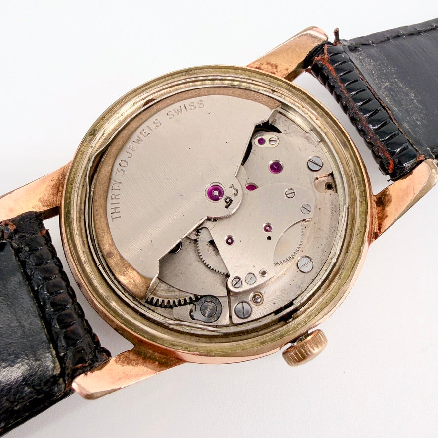 Vintage MuDu Doublematic Automatic Wristwatch – Felsa 4002 – Working