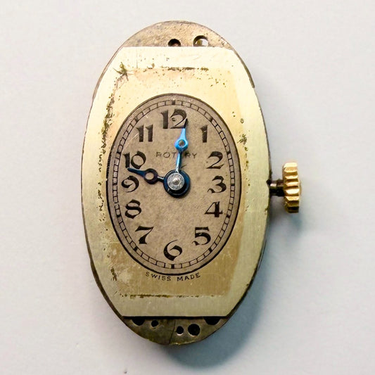 Rotary Calibre 200 Watch Movement, 15J, Working, 25.26 x 17.75mm - image 1