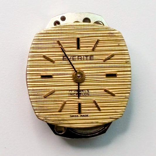 Everite Vintage Watch Movement FHF ST 69-21 15.2x18.1mm (For Spares or Repair) - image 2