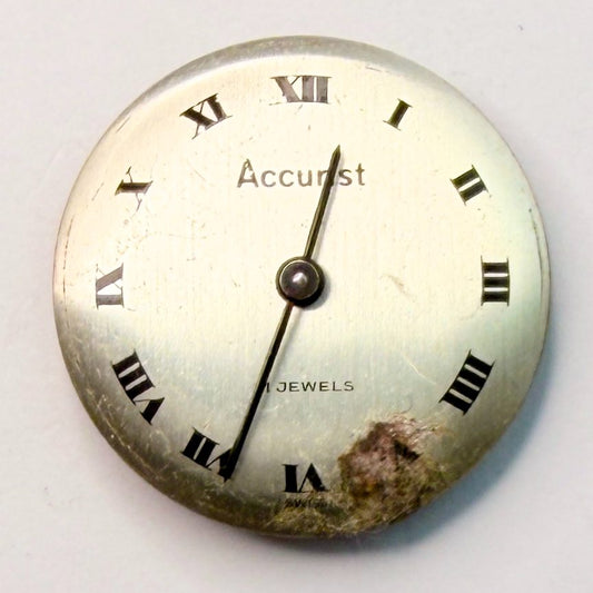 Felsa 4130 Accurist Watch Movement – 17.5mm, For Spares or Repair - image 2