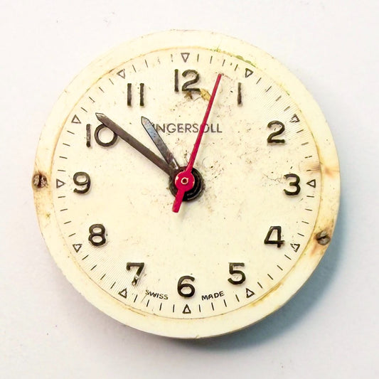 Ingersoll RL 013P-21 Swiss Watch Movement with Dial – For Spares or Repair - image 1
