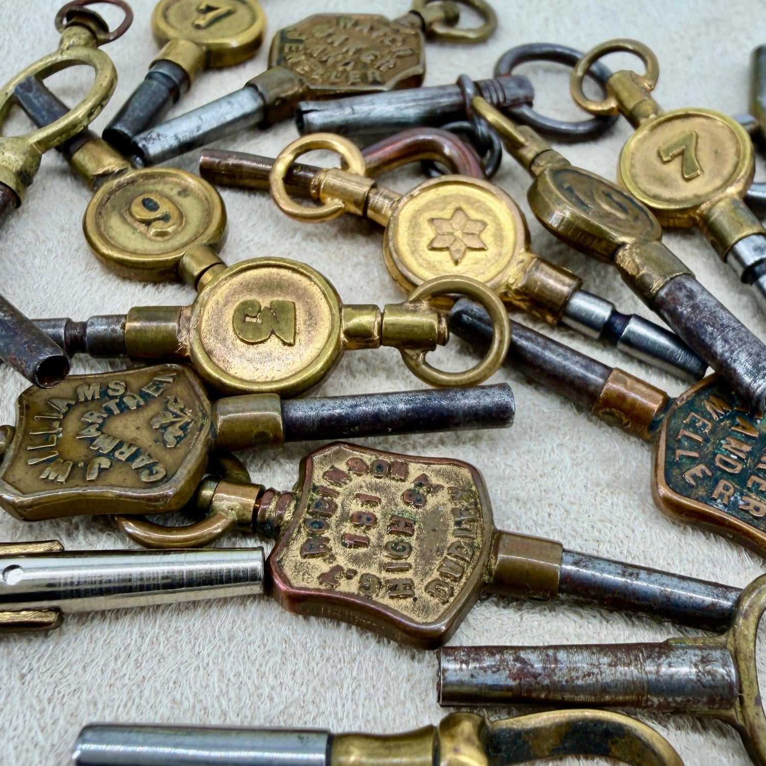 Pocket Watch Winding Keys