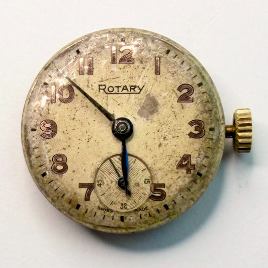 Rotary Cal. 810 (Peseux 220 Base) Watch Movement – For Spares or Repair - image 2