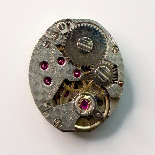 Delma AS 1977-2 Watch Movement 15.4x13mm 17J Swiss – Partially Working - image 1