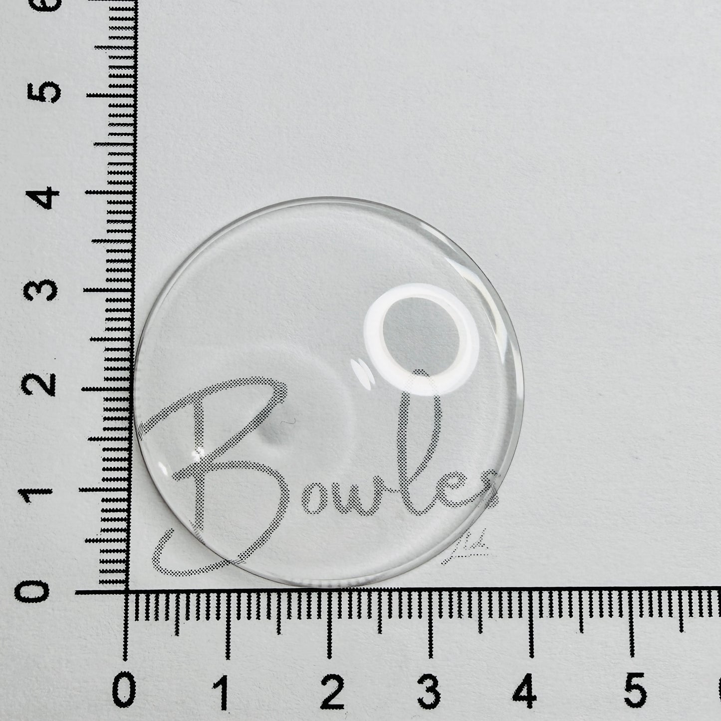 Antique Pocket Watch Crystal – 39.4 mm – Bullseye Extra High Dome – Mineral Glass
