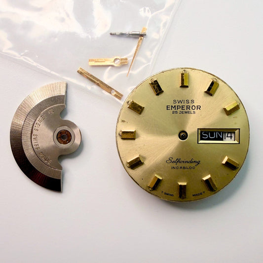 ETA 2789 Automatic Watch Movement – Swiss Emperor, 25.9mm, For Spares or Repair - image 1