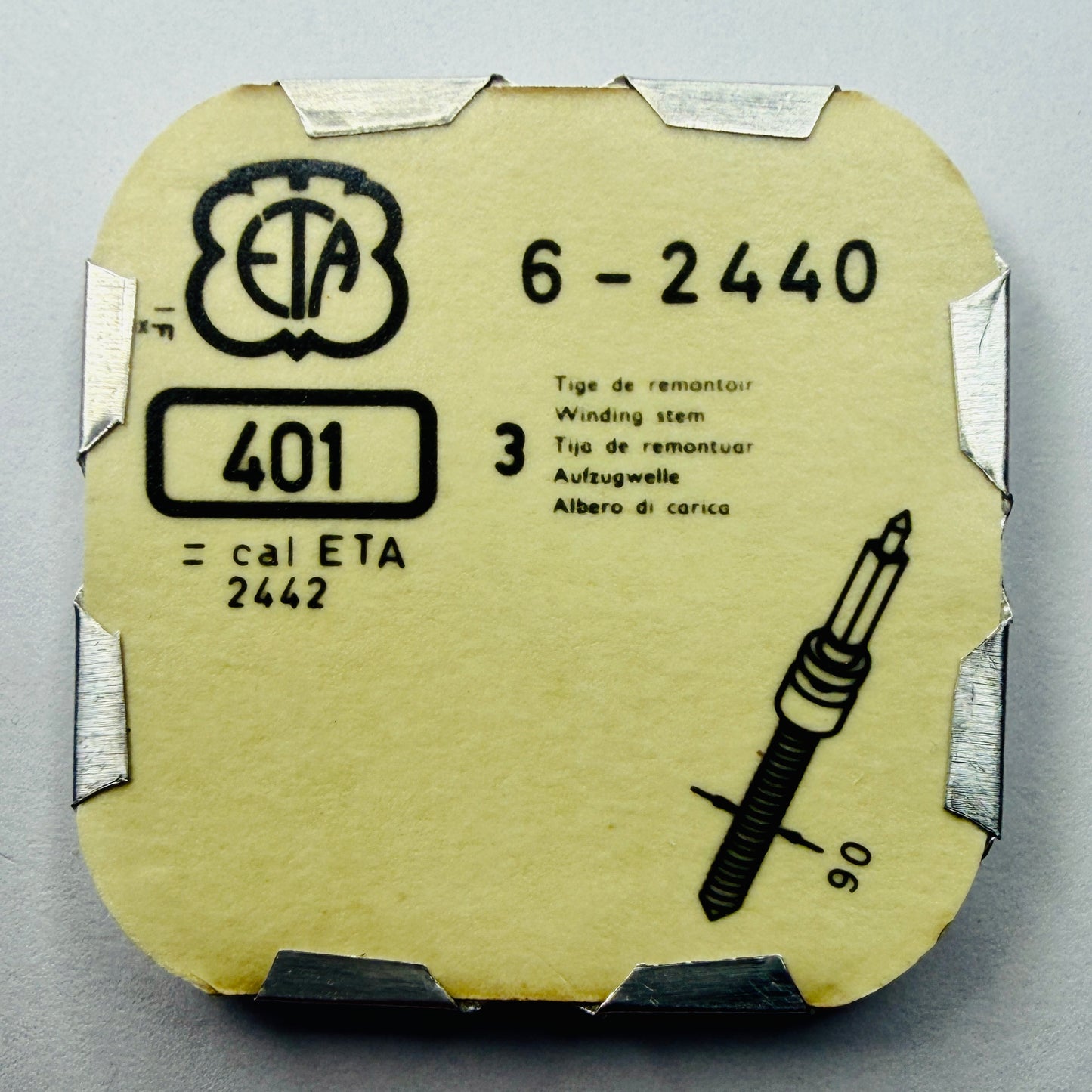 ETA 2440 – Winding Stem - Tap 90 (401)