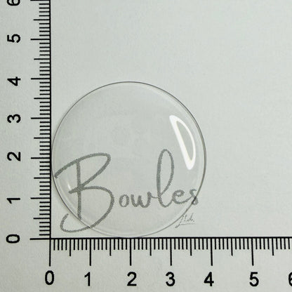 Antique Pocket Watch Crystal – 38.8 mm – Round High Dome – Mineral Glass